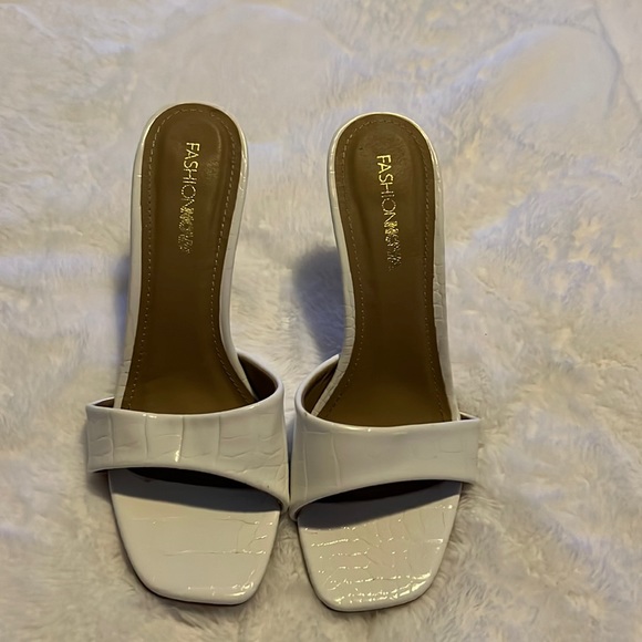 Fashion Nova Shoes - Fashion Nova White Sandals